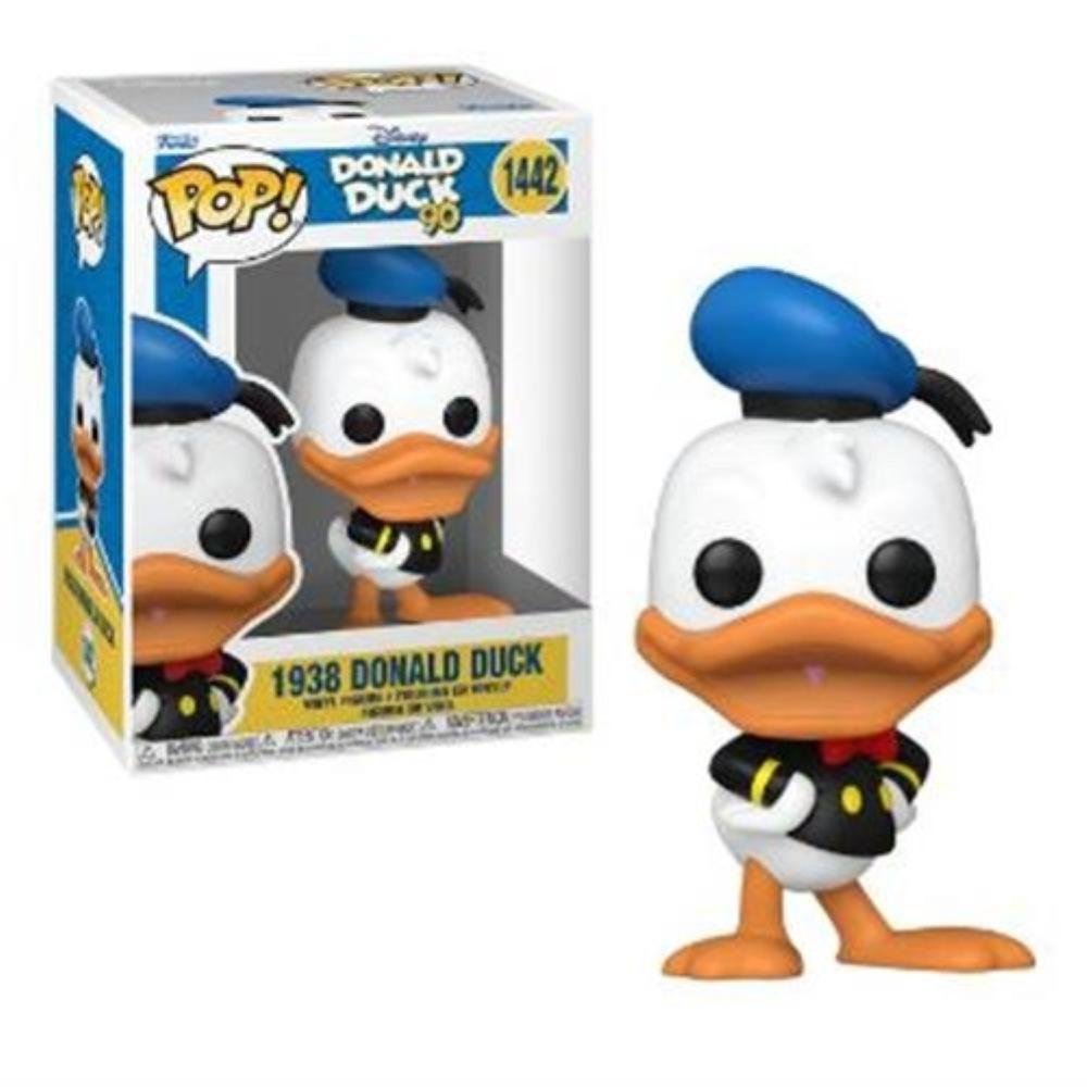 FUNKO POP DISNEY: DONALD DUCK 90TH ANNIVERSARY - VINYL FIGURE 1442 DONALD DUCK (1938) 9CM