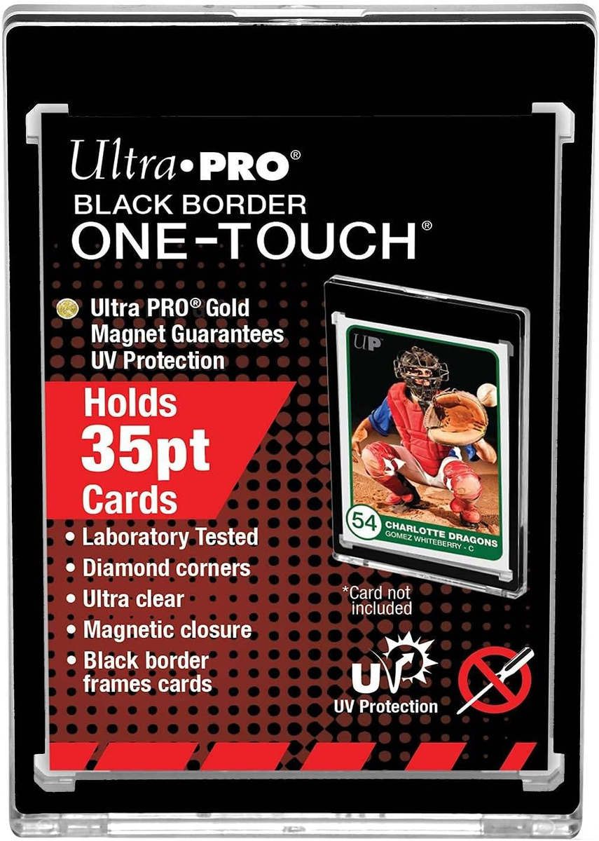 ULTRA-PRO E-85566 - 35PT BLACK BORDER - MAGNETIC ONE-TOUCH