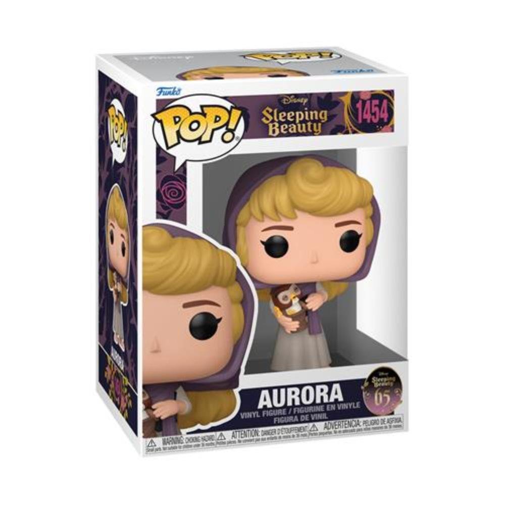 FUNKO POP DISNEY: SLEEPING BEAUTY 65TH ANNIVERSARY - VINYL FIGURE 1454 AURORA W/OWL 9CM