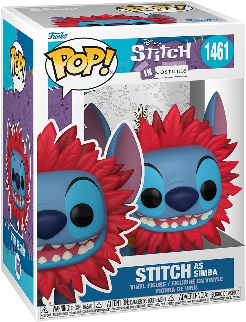FUNKO POP DISNEY: STITCH COSTUME - VINYL FIGURE 1461 SIMBA 9CM