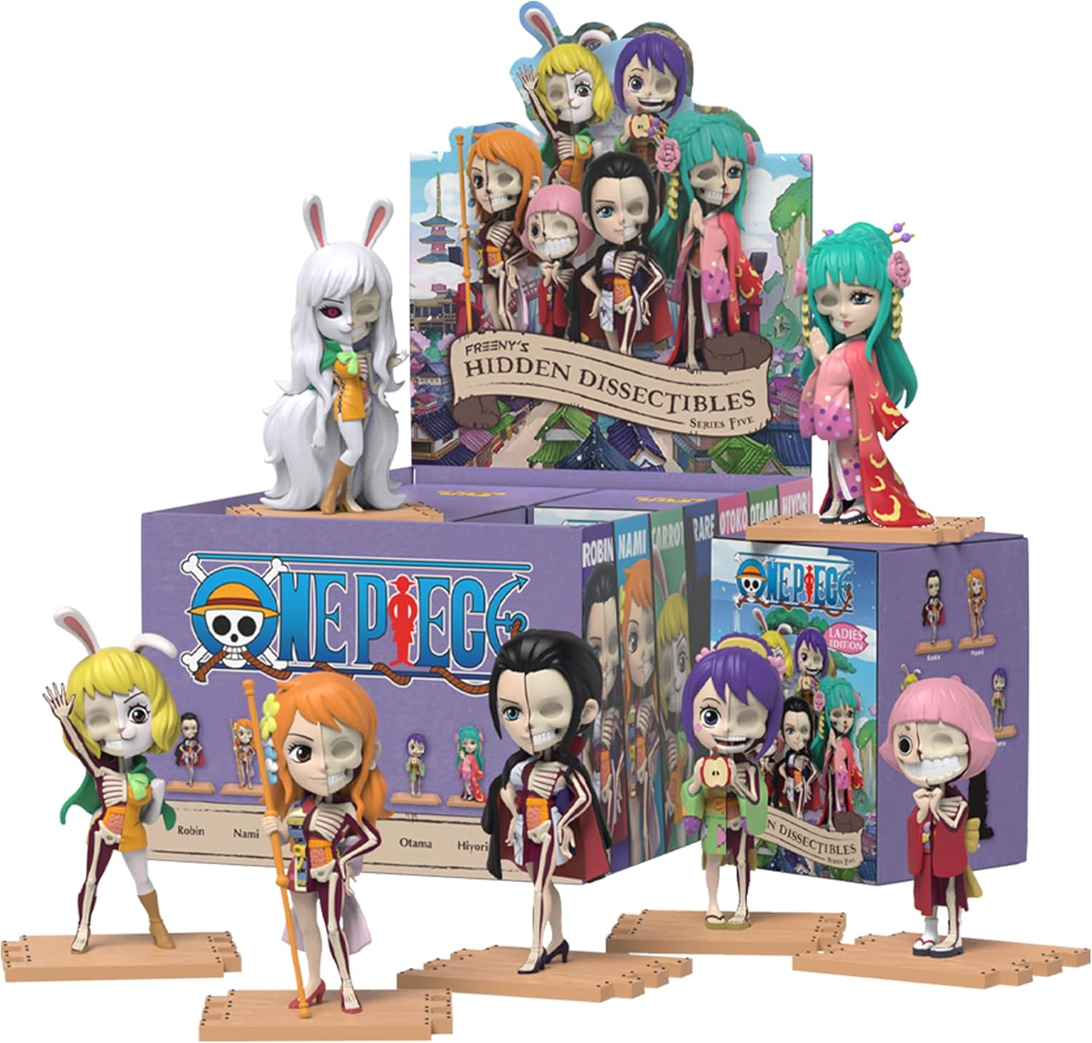 MIGHTY JAXX ONE PIECE - FREENY'S HIDDEN DISSESCTIBLE BLIND BOX D6 - ONE PIECE (LADIES EDITION)