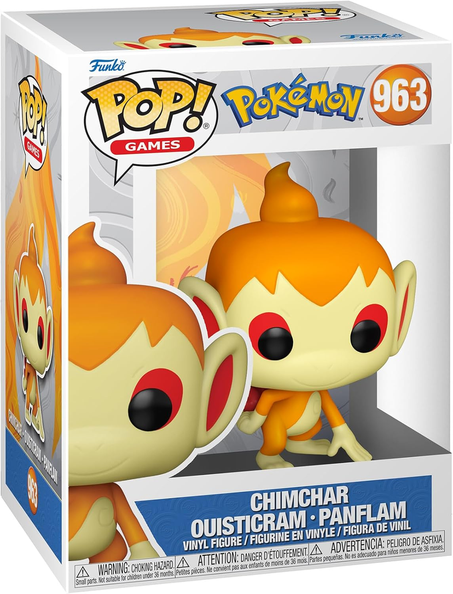 FUNKO POP POKEMON - VINYL FIGURE 963 CHIMCHAR 9CM