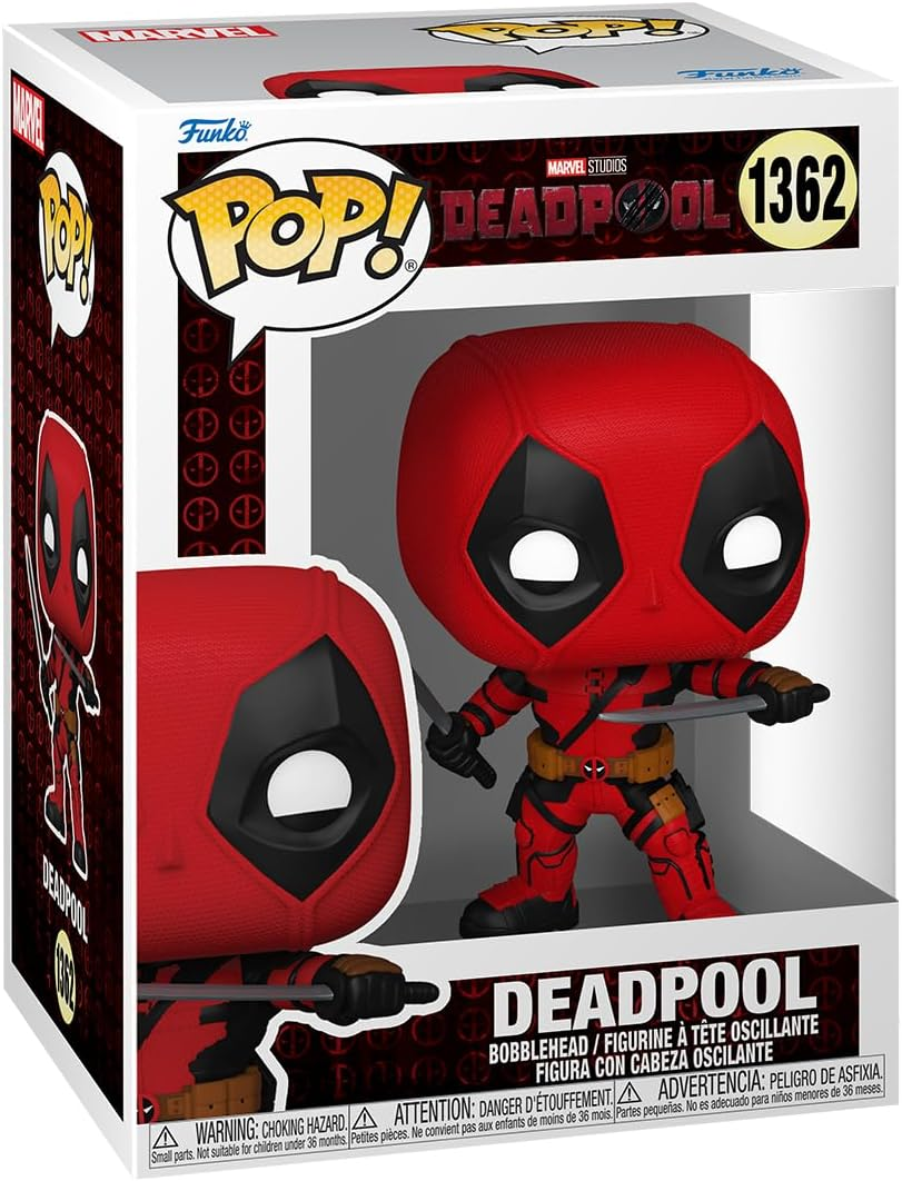 FUNKO POP MARVEL: DEADPOOL 3 - VINYL FIGURE 1362 DEADPOOL 9CM