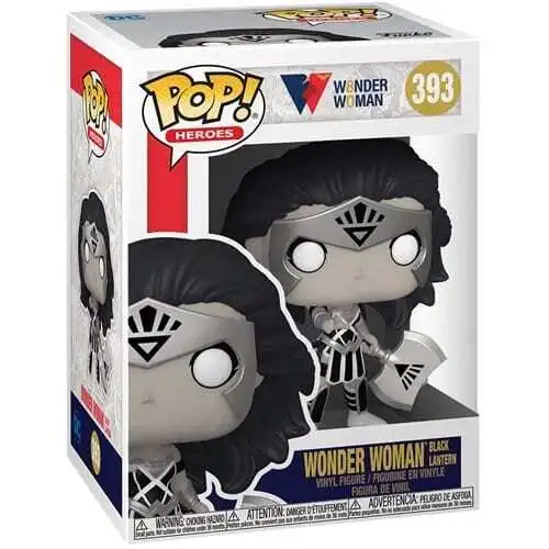FUNKO POP WONDER WOMAN 393 - WONDER WOMAN BLACK LANTERN*