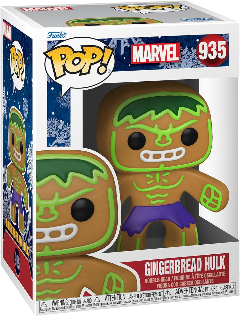 FUNKO POP Marvel Gingerbread Hulk*