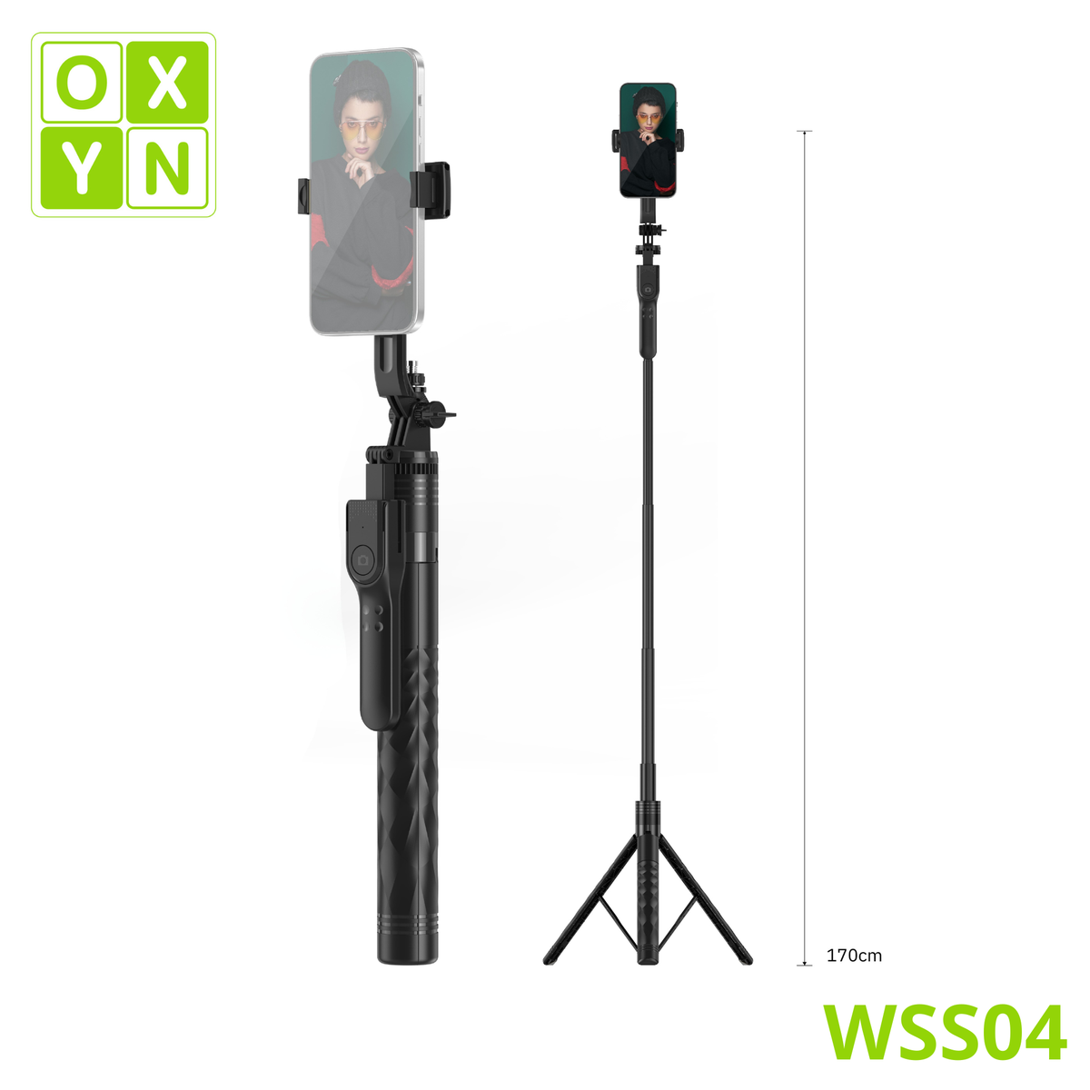 OXYN WSS04 BASTONE SELFIE NERO