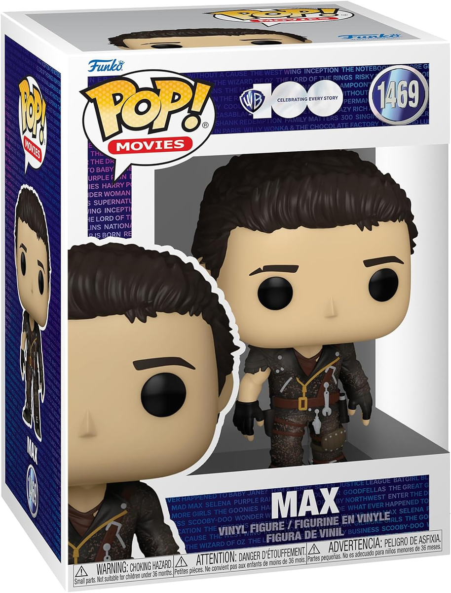 FUNKO POP WARNER BROS: 100TH ANNIVERSARY - MAD MAX 2 - VINYL FIGURE 1469 MAX 9CM*
