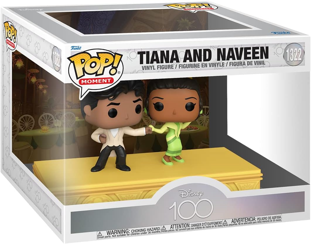 FUNKO POP DISNEY: 100TH ANNIVERSARY - MOVIE MOMENT VINYL FIGURE 1322 TIANA & NAVEEN*