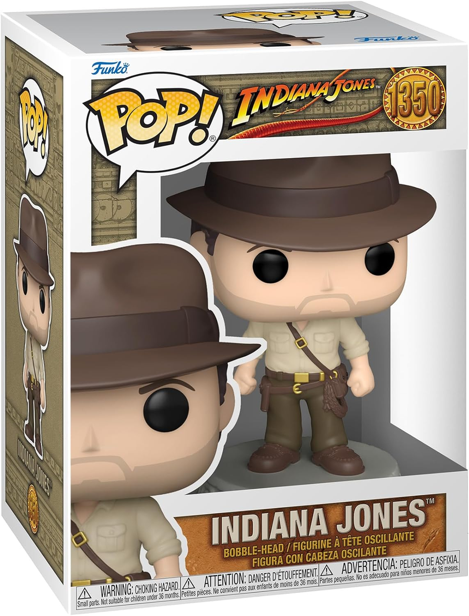 FUNKO POP INDIANA JONES: RAIDERS OF THE LOST ARK - VINYL FIGURE 1350 INDIANA JONES 9CM*