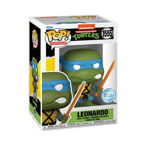 FUNKO POP TEENAGE MUTANT NINJA TURTLES RETRO - VINYL FIGURE 1555 LEONARDO REGULAR 9CM