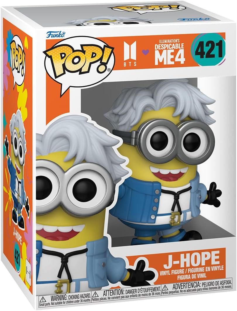 FUNKO POP CATTIVISSIMO ME X BTS - VINYL FIGURE 421 J-HOPE 9CM