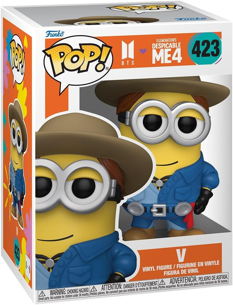 FUNKO POP CATTIVISSIMO ME X BTS - VINYL FIGURE 423 V 9CM