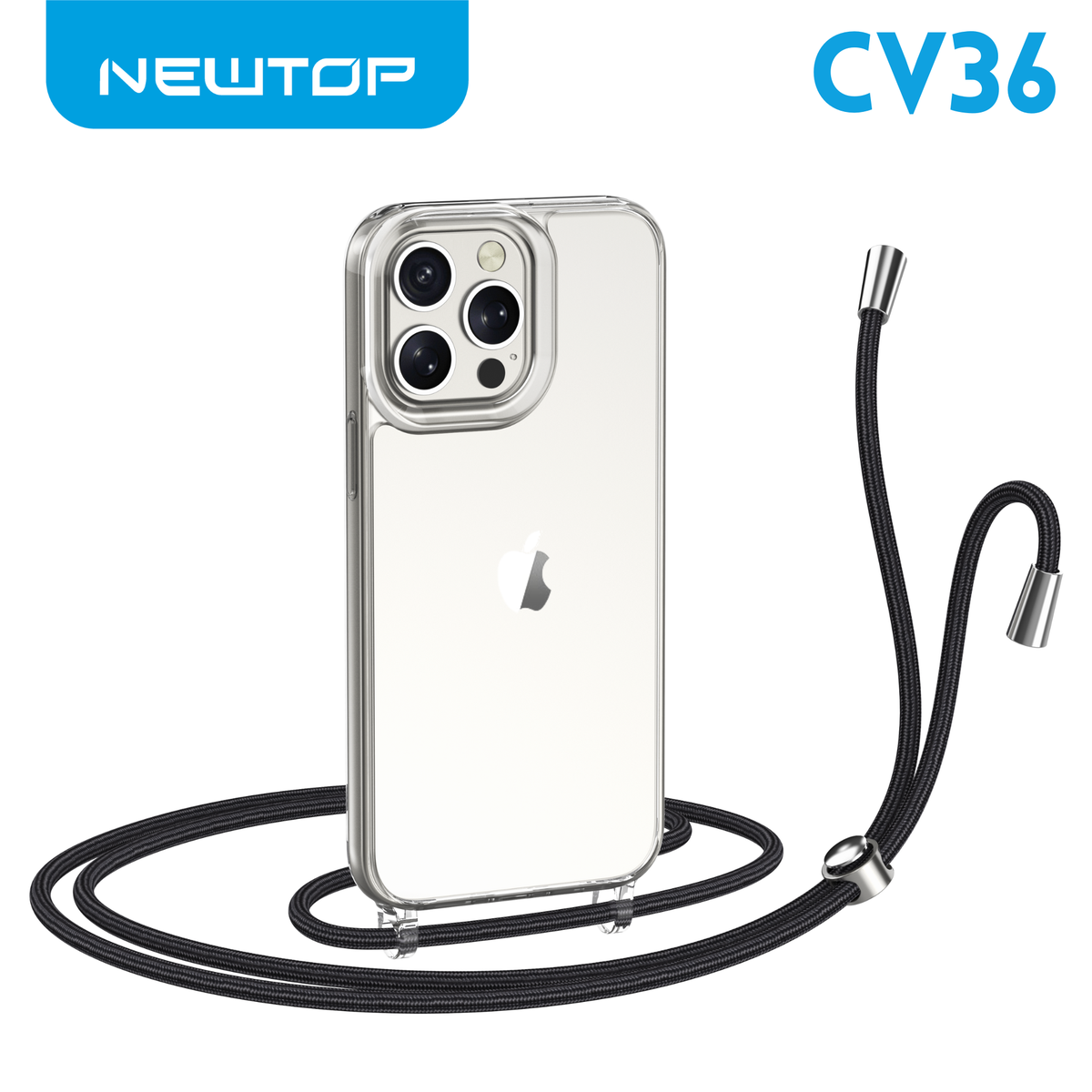 NEWTOP CV36 COVER LACCETTO CLEAR IPHONE 12 PRO