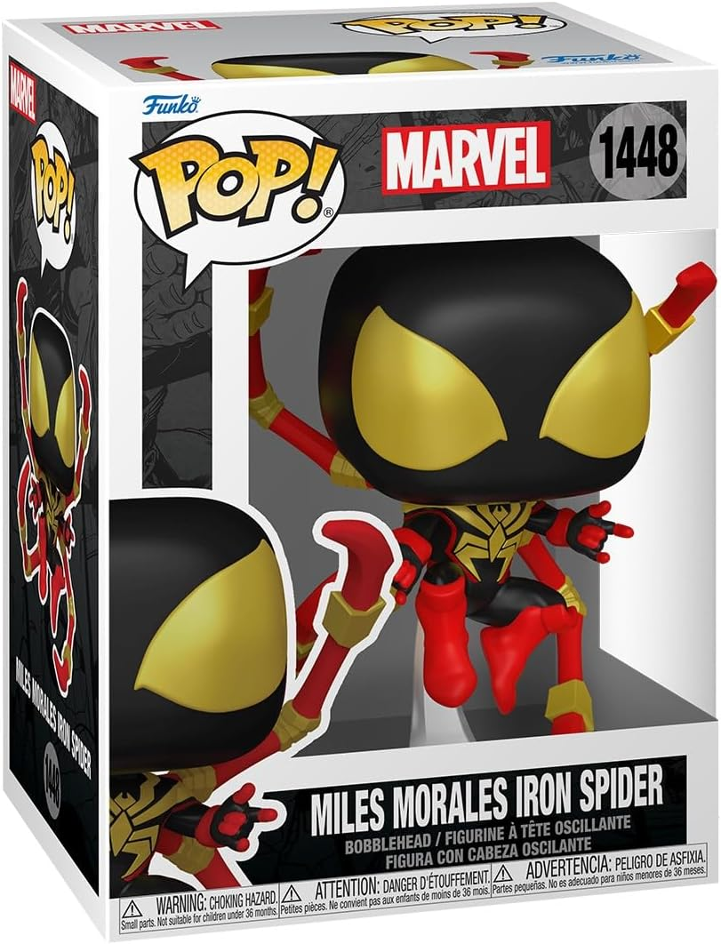 FUNKO POP MARVEL: SPIDER-MAN - POP FUNKO VINYL FIGURE 1448 MILES 9CM COC