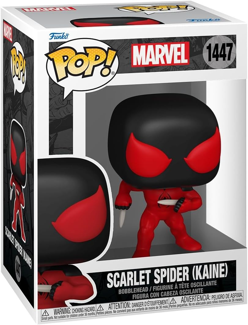 FUNKO POP MARVEL: SPIDER-MAN - VINYL FIGURE 1447 SCARLET SPIDER (KAINE) 9CM