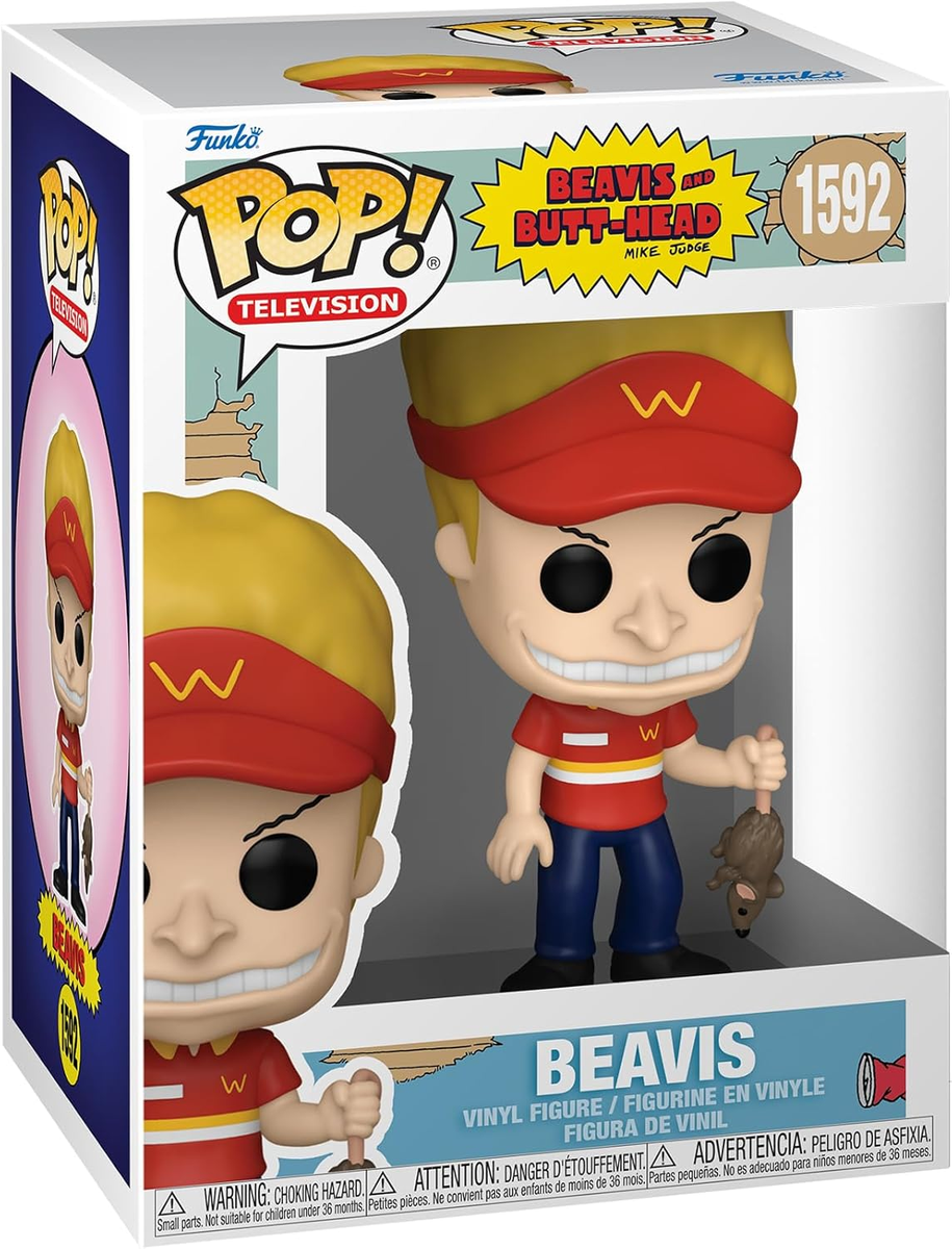 FUNKO POP BEAVIS & BUTT-HEAD - VINYL FIGURE 1592 BEAVIS 9CM