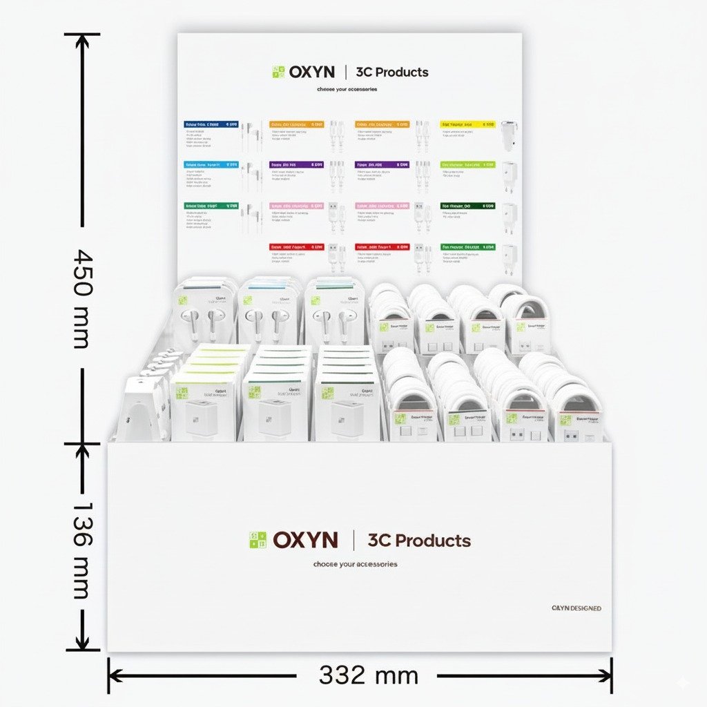 OXYN ESPOSITORE DA BANCO IN PLEXIGLASS PER ACCESSORI …