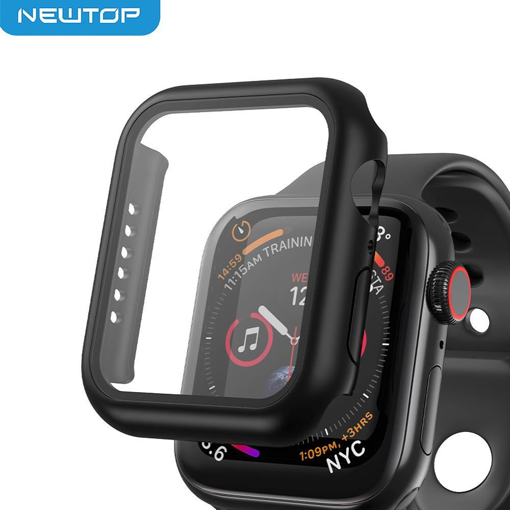 NEWTOP COVER CON VETRO APPLE WATCH 10 2024 46MM