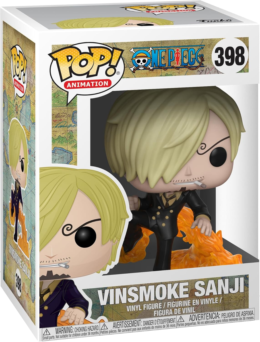 FUNKO POP ONE PIECE SERIE 3 - VINYL FIGURE 398 VINSMOKE SANJI 9CM