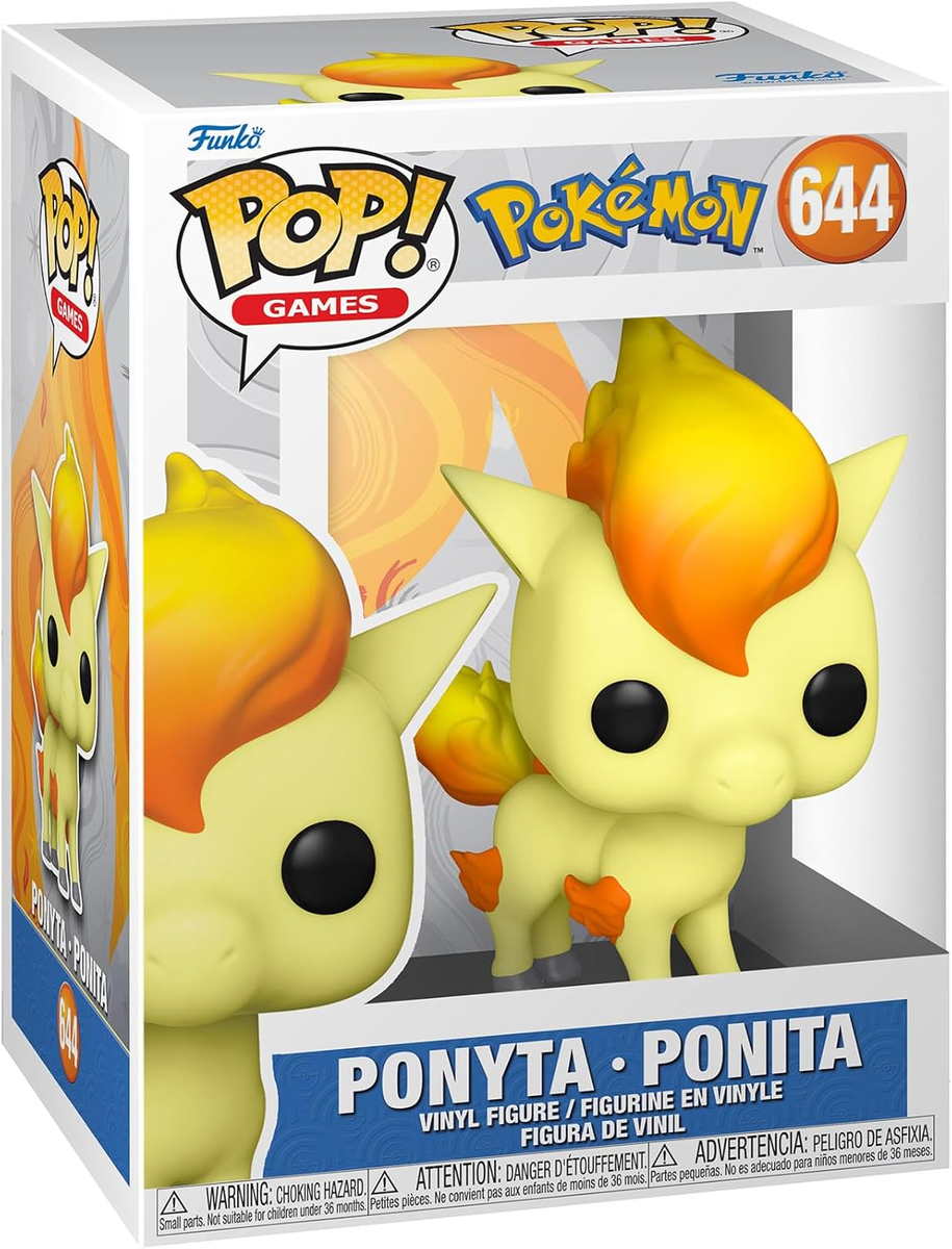 FUNKO POP POKEMON - VINYL FIGURE 644 PONYTA (EMEA) 9CM
