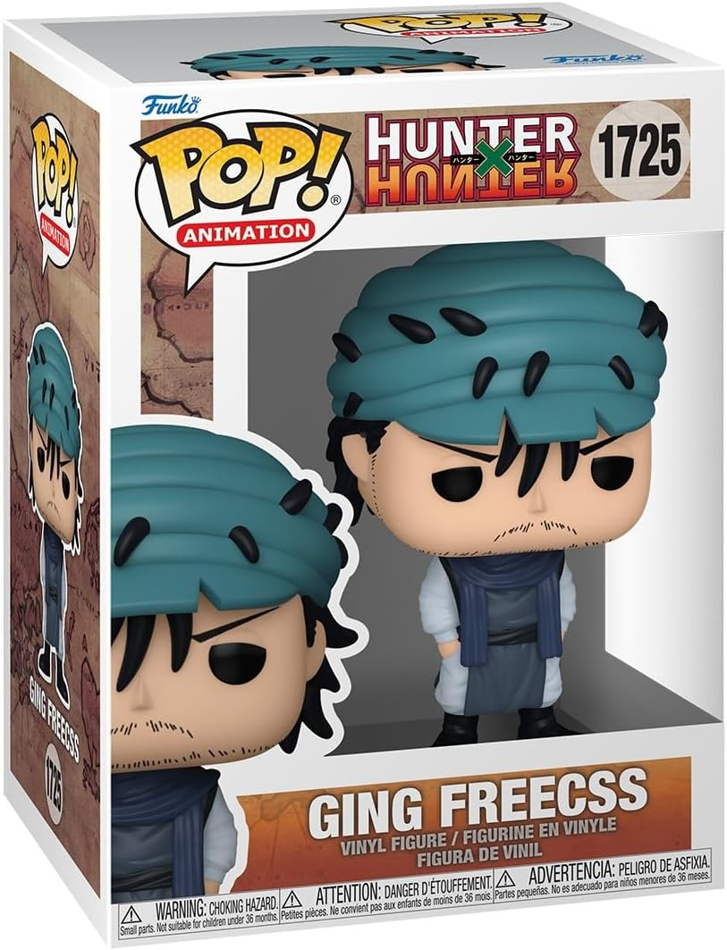 FUNKO POP HUNTER X HUNTER - VINYL FIGURE 1725 GING FREECSS 9CM 30/11/24