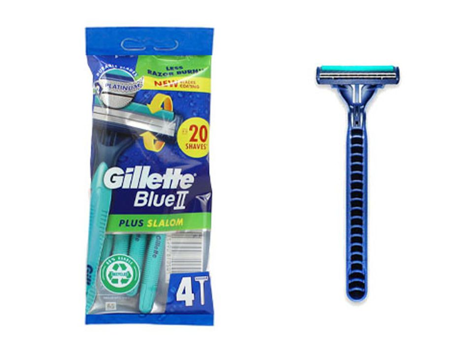 GILLETTE BLUE II PLUS SLALOM BUSTA 4PZ BL1 …