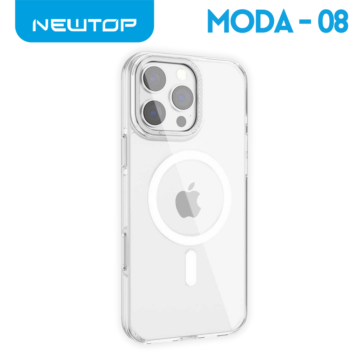 NEWTOP CV42-08 SUPER MAGSAFE CON DIAMOND GLITTER IPHONE 16 PLUS