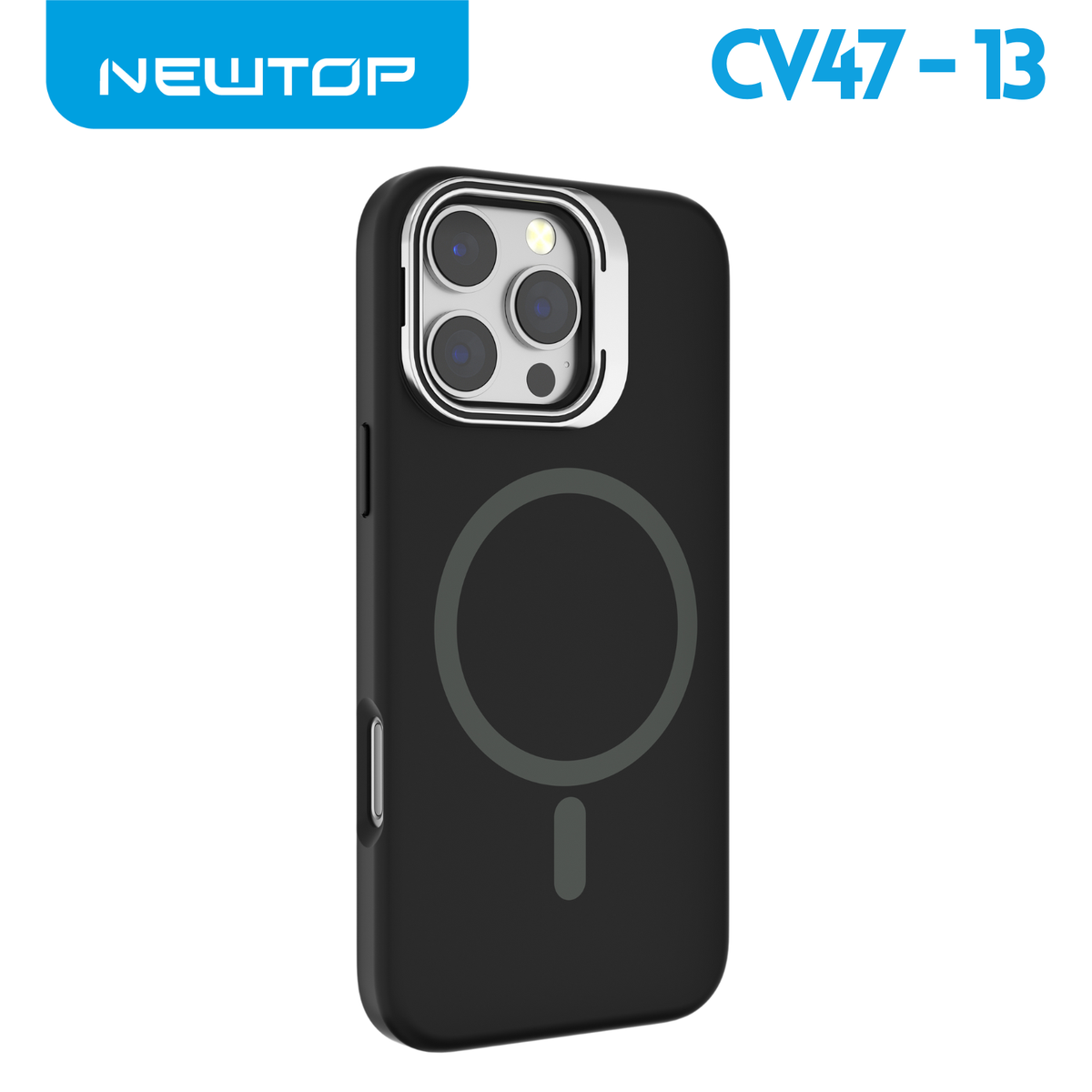 NEWTOP CV47-13 SUPPORTO CON VETRO PER FOTOCAMERA IPHONE 16 PRO