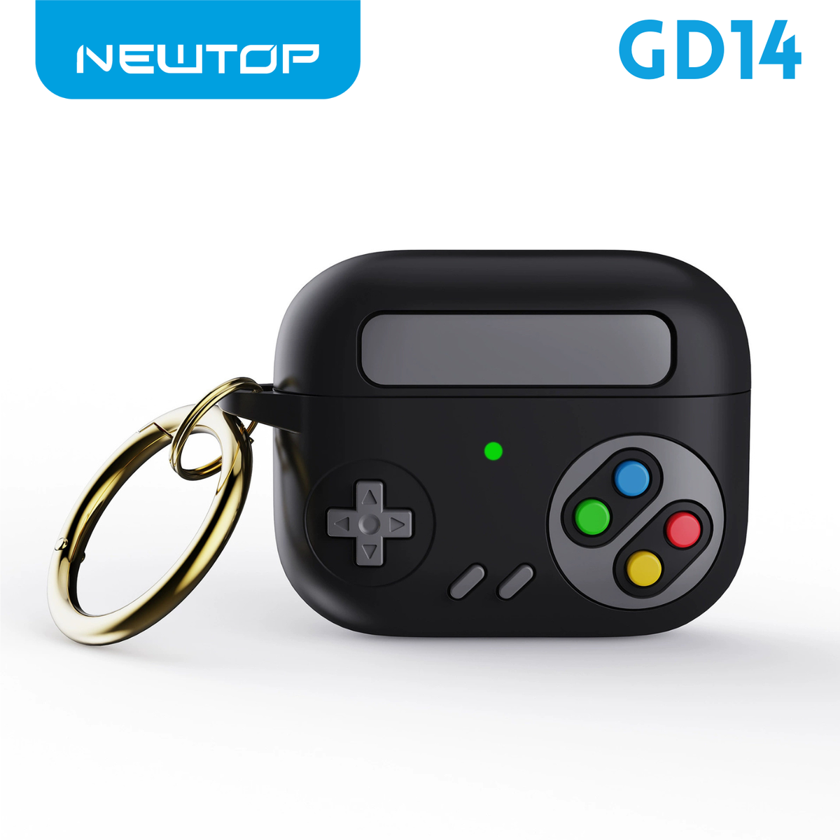NEWTOP GD14 HANDHELD GAME CONSOLE DESIGN CUSTODIA AIRPODS 3