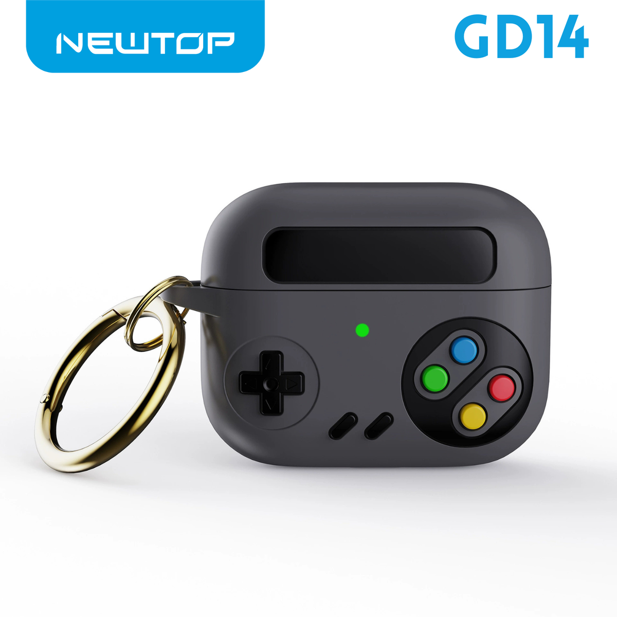 NEWTOP GD14 HANDHELD GAME CONSOLE DESIGN CUSTODIA AIRPODS PRO 2