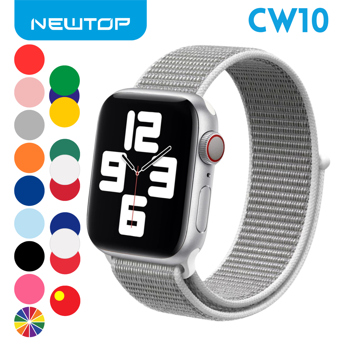 NEWTOP CW10 CINTURINO WATCH IN NYLON 38 - 40 - 41MM