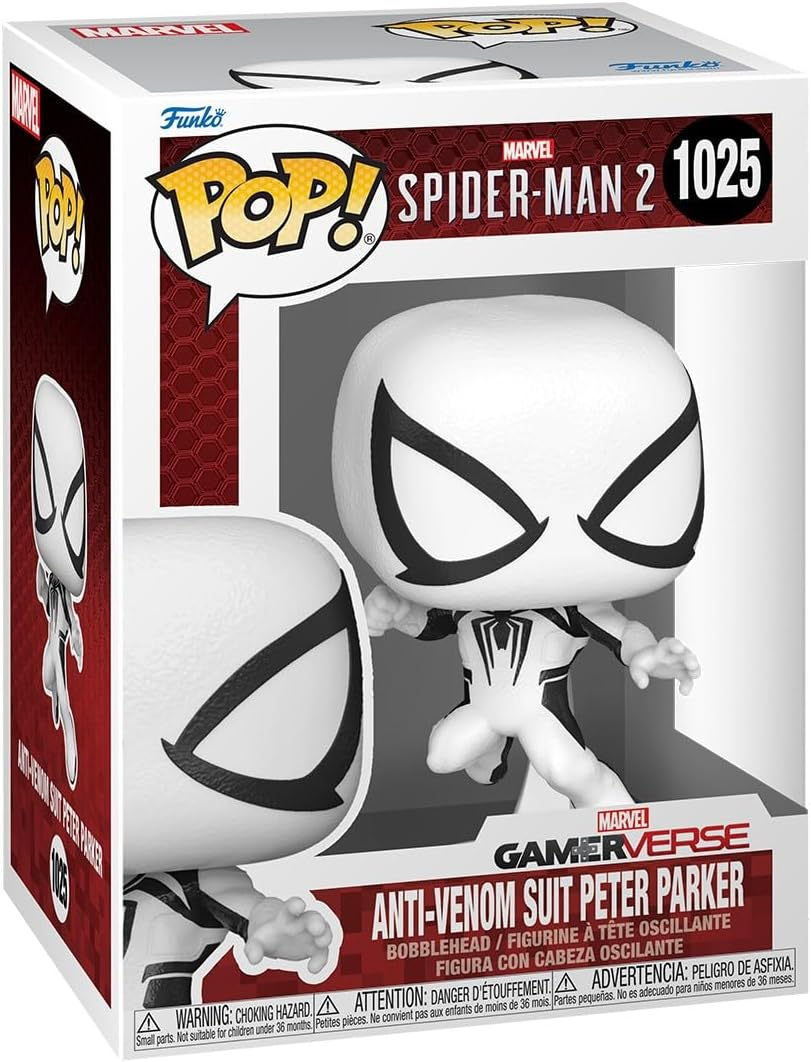 FUNKO POP PLAYSTATION - SPIDER-MAN 2 - VINYL FIGURE 1025 ANTI-VENOM PETER 9CM 11/30/24