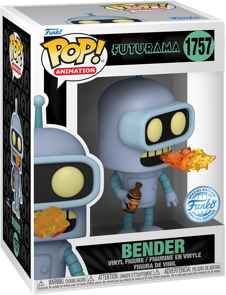 FUNKO POP FUTURAMA - VINYL FIGURE 1757 BENDER 9CM