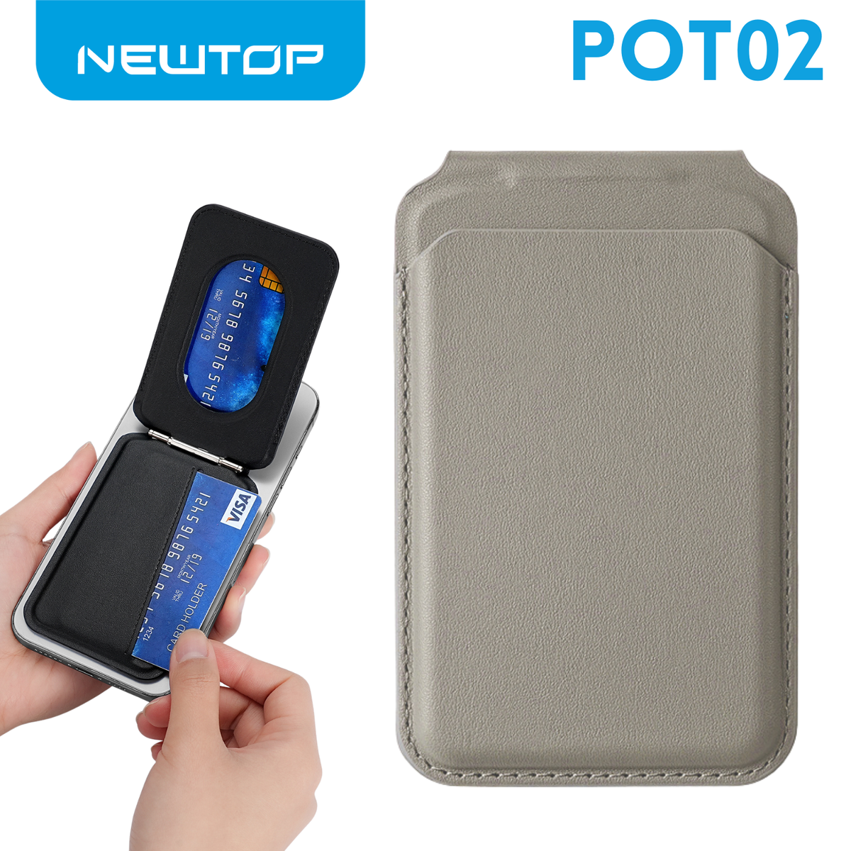 NEWTOP POT02 PORTAFOGLIO CON MAGSAFE