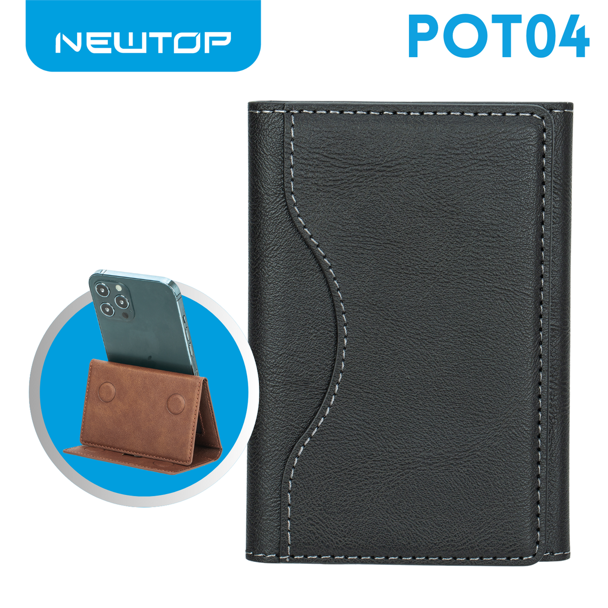 NEWTOP POT04 PORTAFOGLIO CON MAGSAFE
