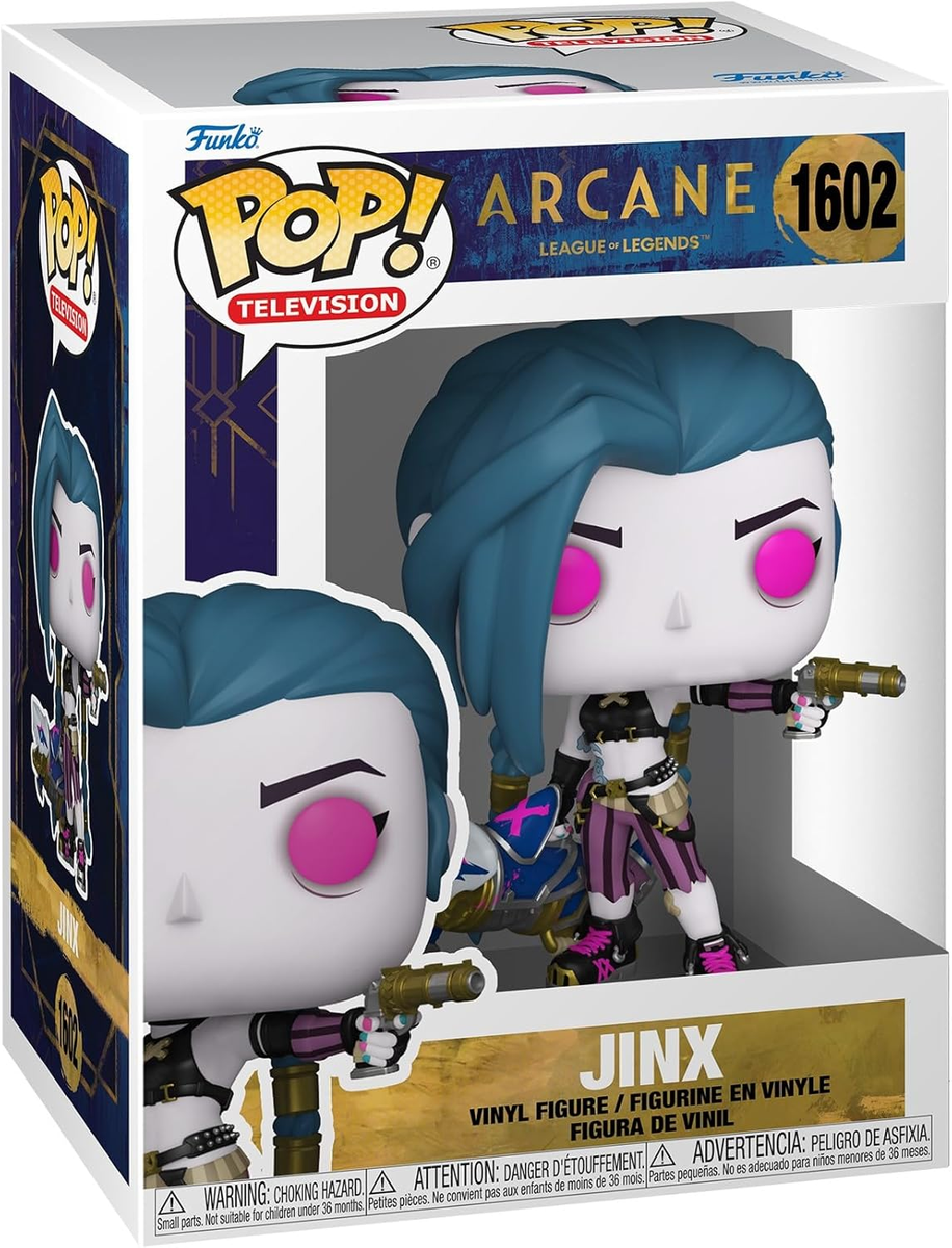 FUNKO POP ARCANE: LEAGUE OF LEGENDS - VINYL FIGURE 1602 JINX 9CM