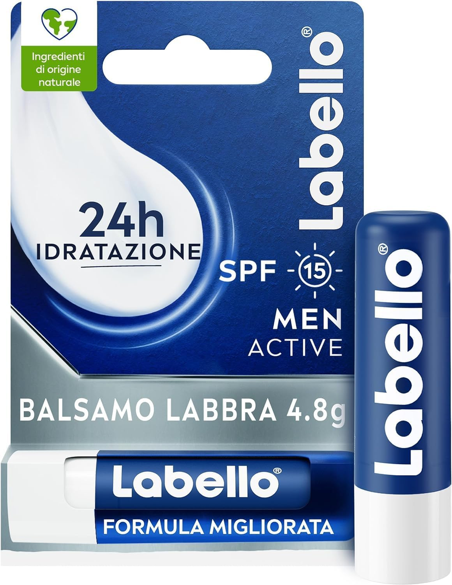 LABELLO BURRO CACAO FOR MEN 4.8G
