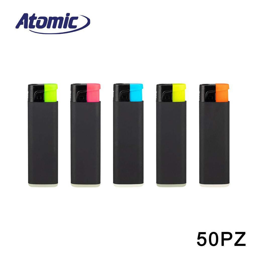 ATOMIC ACCENDINO PIETRINA TURBO FIX BLACK RUBBER NEON …