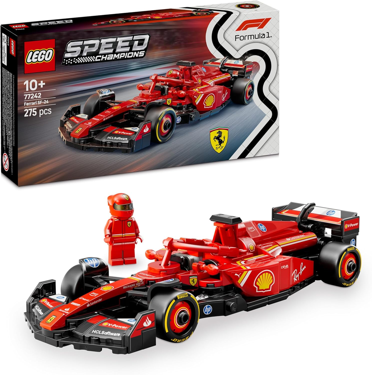 LEGO SPEED CHAMPIONS - Auto da corsa F1® Ferrari SF-24 77242