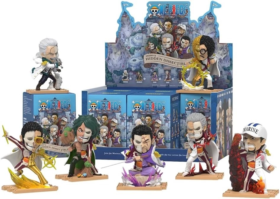 MIGHTY JAXX ONE PIECE - FREENY'S HIDDEN DISSESCTIBLE BLIND BOX D6- ONE PIECE (MARINES EDITION)6PZ