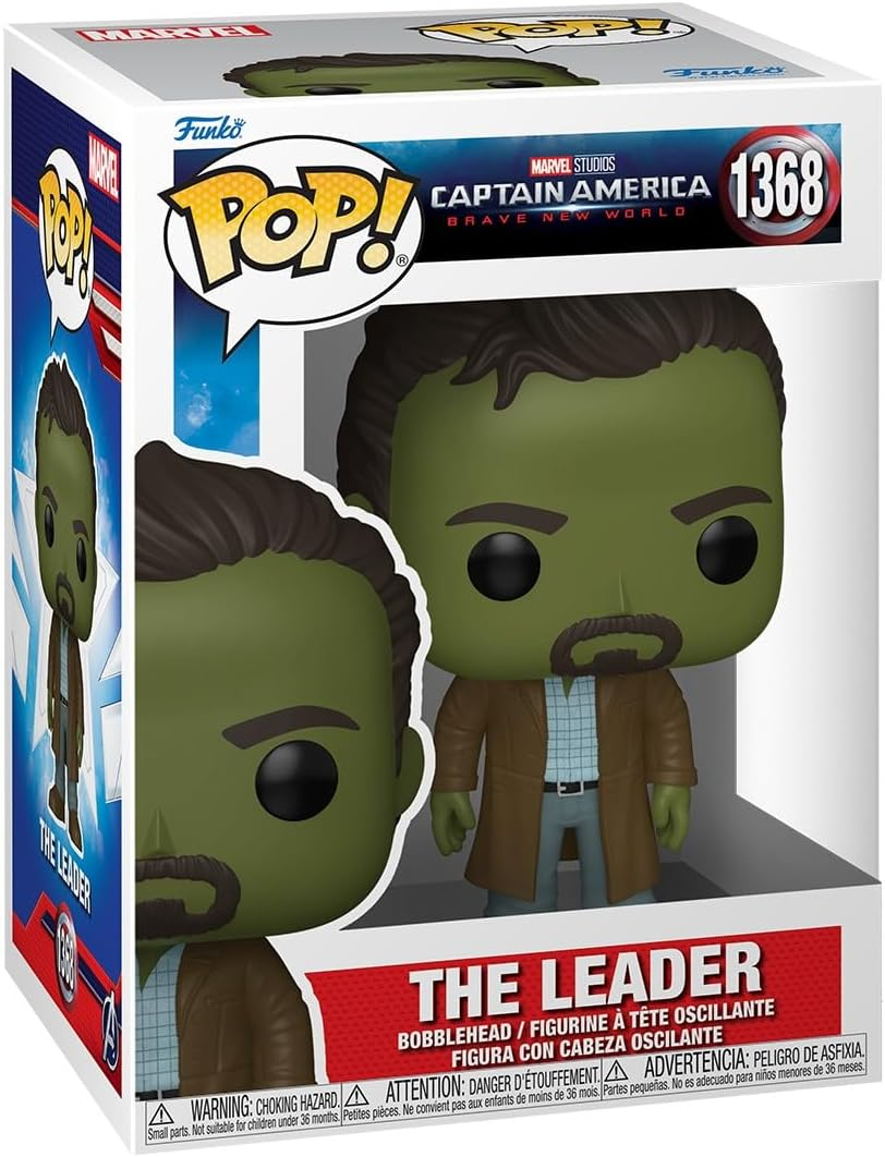 FUNKO POP MARVEL: CAPTAIN AMERICA BRAVE NEW WORLD - VINYL FIGURE 1368 THE LEADER 9CM