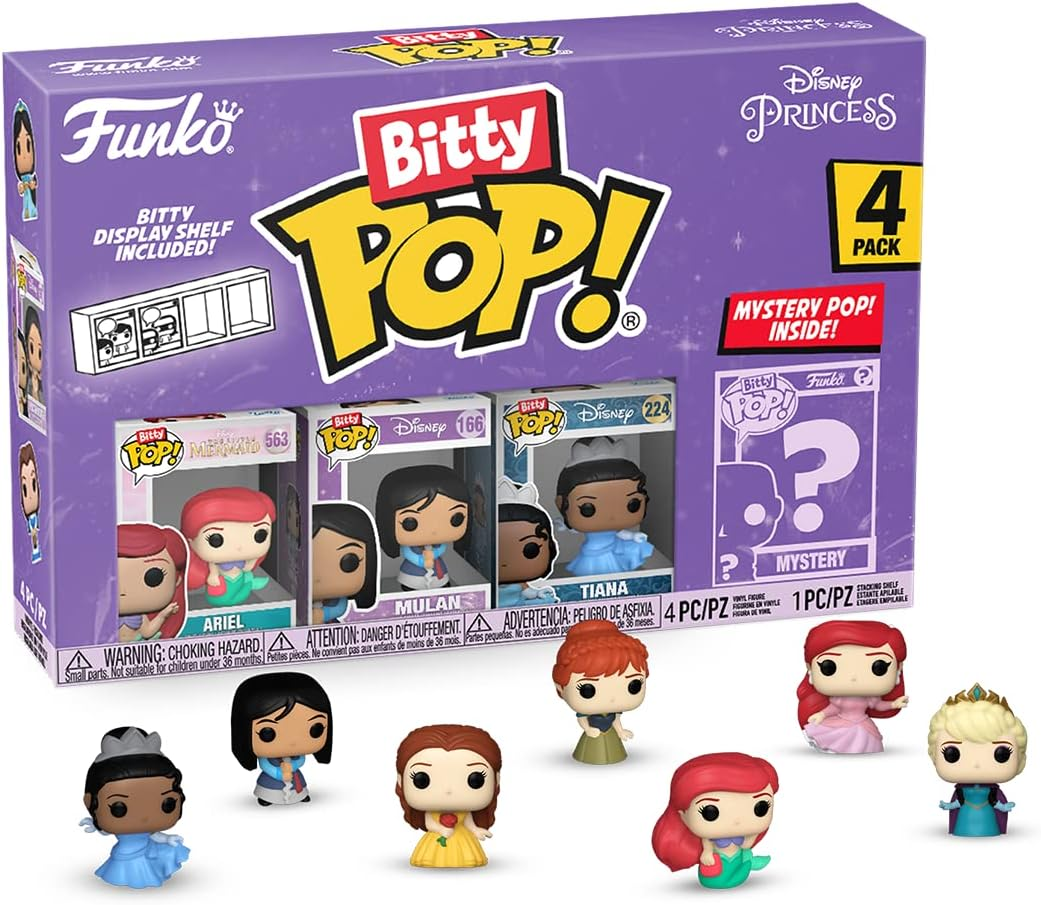 FUNKO BITTY POP VINYL FIGURE - DISNEY: PRINCESS …