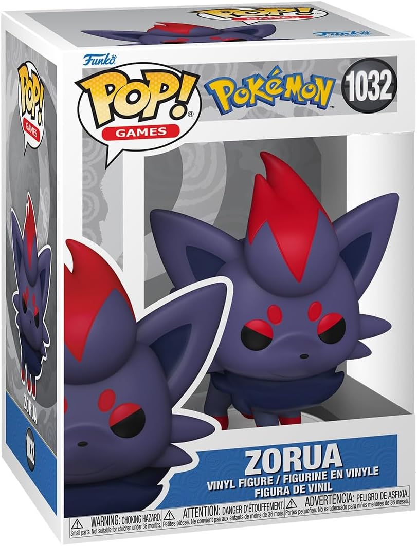 FUNKO POP POKEMON - VINYL FIGURE 1032 ZORUA 9CM
