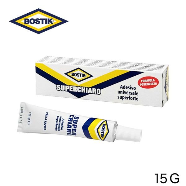 BOSTIK SUPERCHIARO ADESIVO 15G 1PZ=(1PZ)