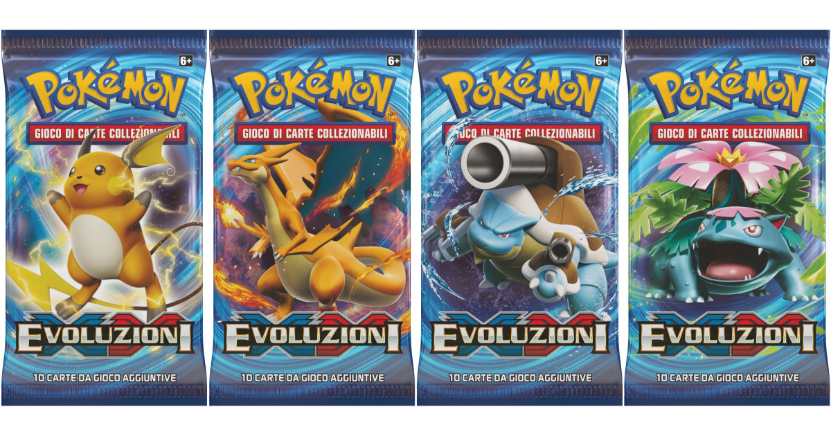 Pokemon - Bustina Singola XY - EVOLUZIONI