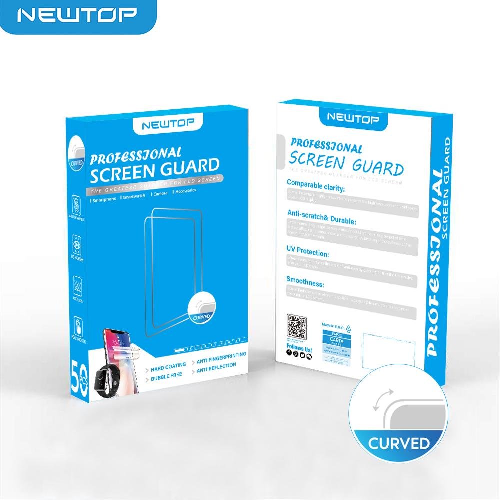 NEWTOP PELLICOLE PER CUT MACHINE CURVED-EDGE 50PZ