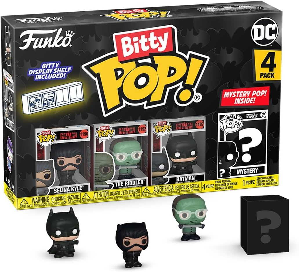 FUNKO BITTY POP VINYL FIGURE - BATMAN 85TH - 81128 CATWOMAN 4PK