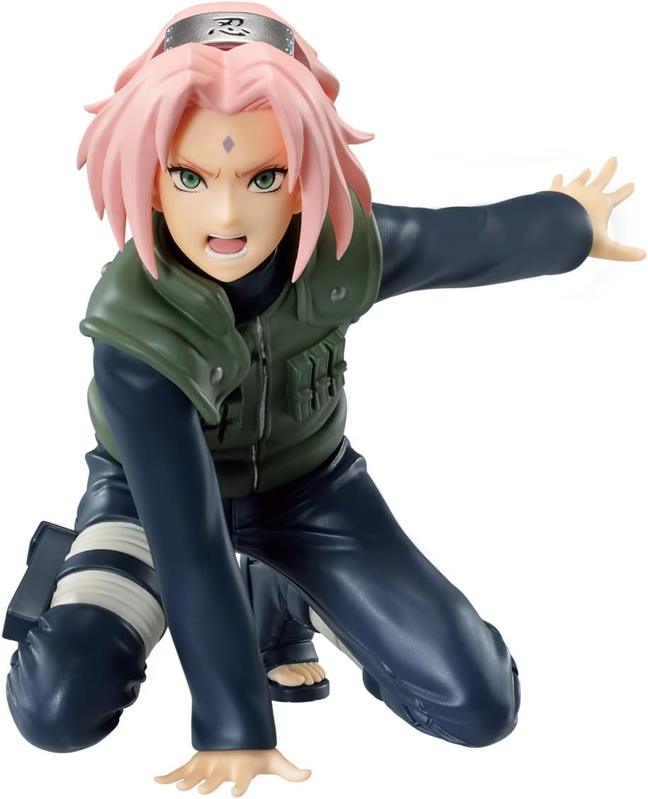 BANPRESTO 88138 - NARUTO SHIPPUDEN - PANEL SPECTACLE - HARUNO SAKURA - STATUA 9CM