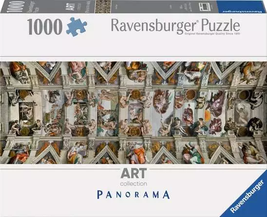Ravensburger Puzzle 1000 PC Art Collection - Michelangelo: Volta della cappella sistina 12000042
