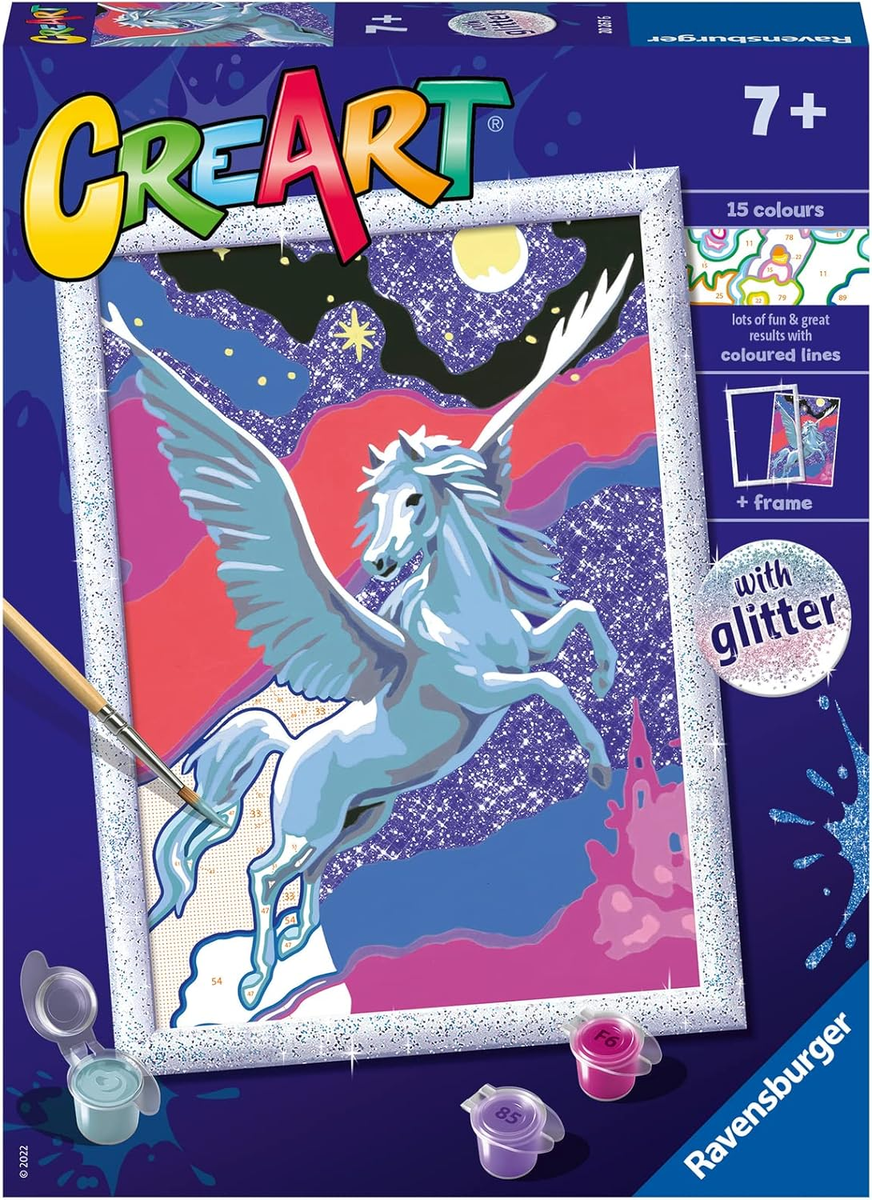 Ravensburger CreArt Serie D Classic - Pegaso scintillante 20267